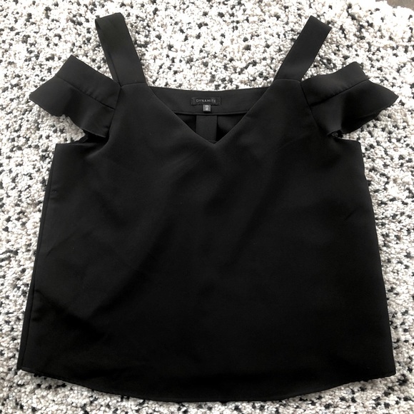 ✨3/$30✨ DYNAMITE BLACK TANK - Picture 4 of 4